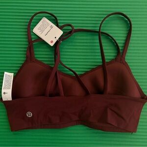 NEW Lululemon Like a Cloud Bra size 6 B/C Cup in Red Merlot
